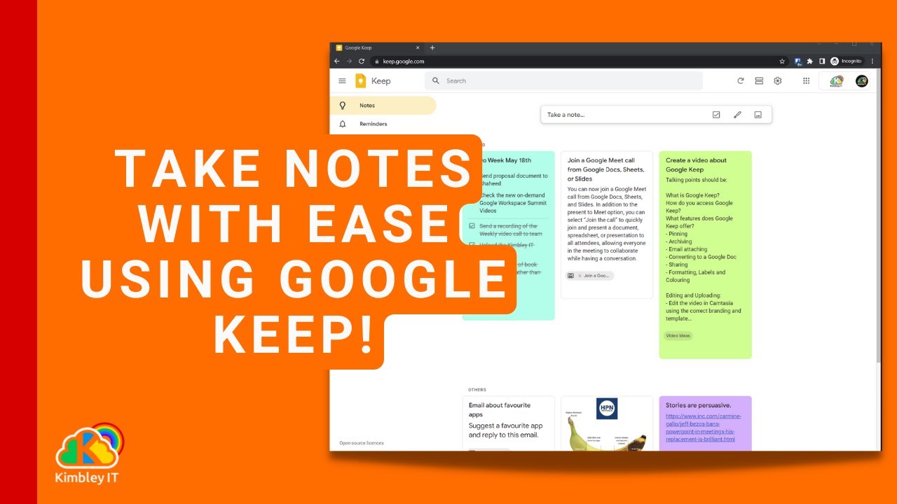Google Keep app: Simplify Your Note-Taking and Organization